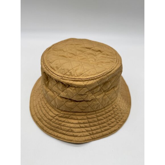 BURBERRY packable quilted nylon women\'s bucket hat -Beige - Size Medium~ main image 5